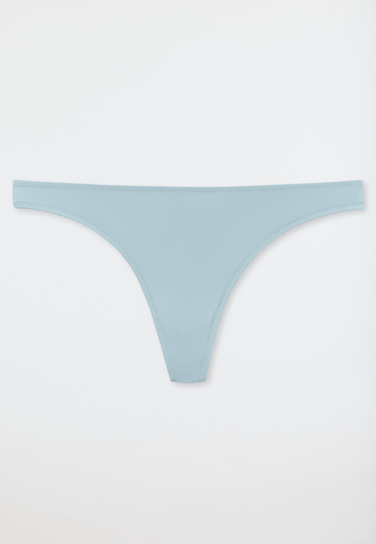 String Microfaser Spitze bluebird - Invisible Lace