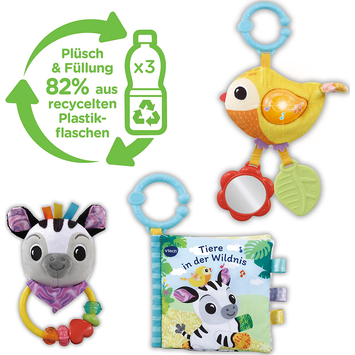 Babys Tierfreunde-Geschenkset