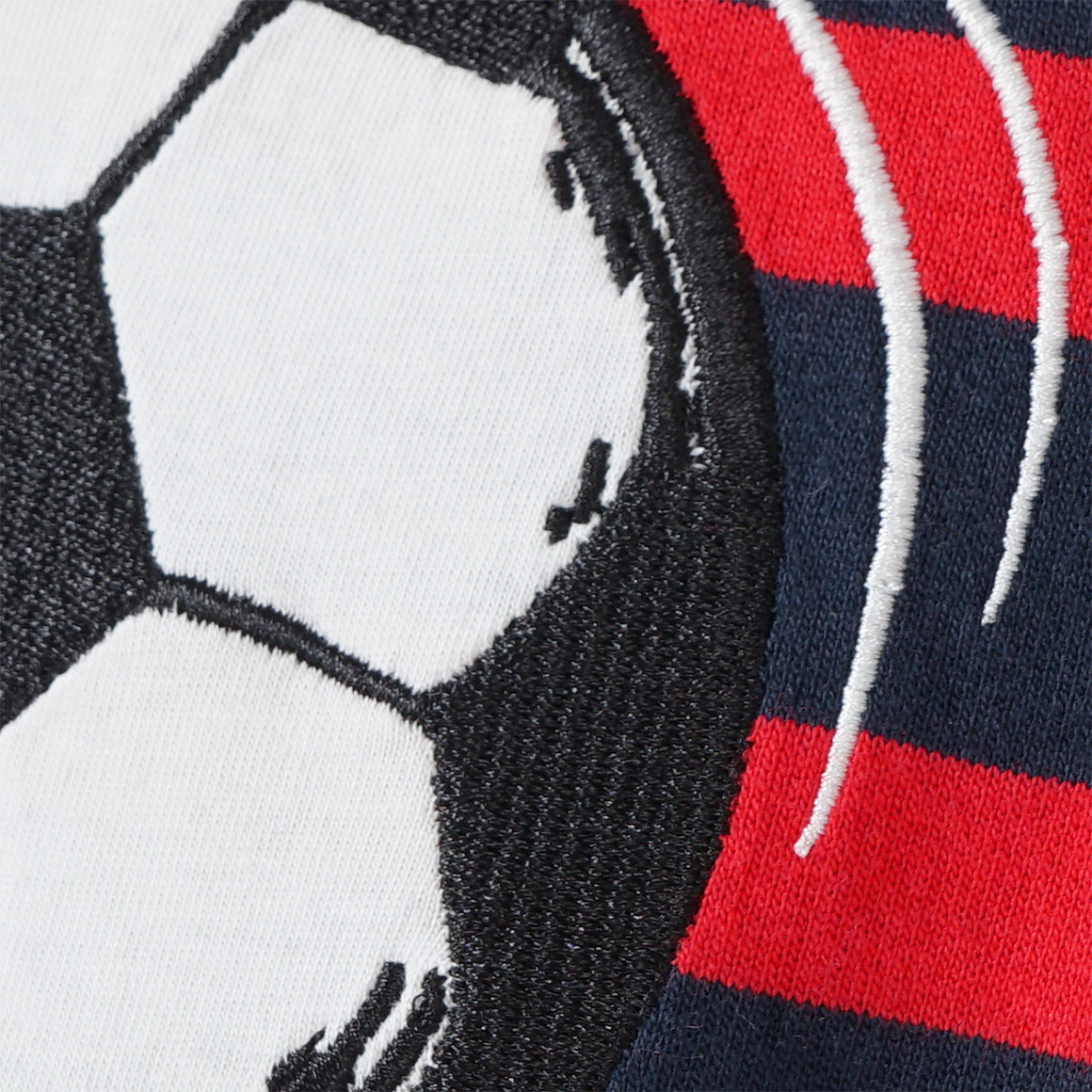 Jungen Hoodie mit Fußball-Applikation