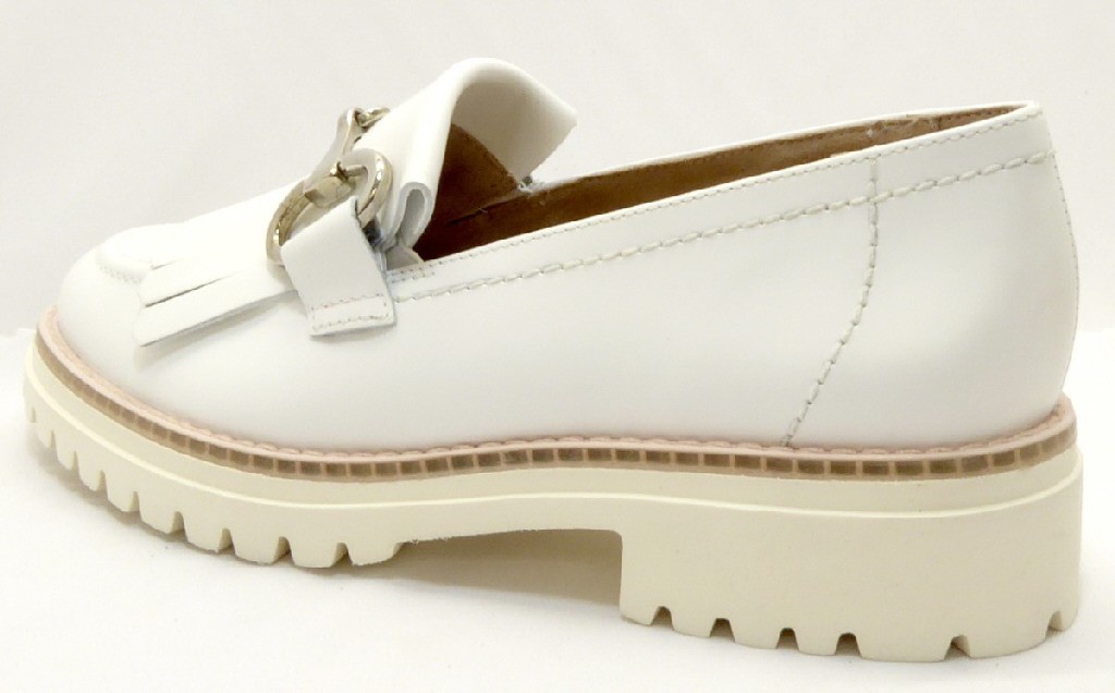 PAUL GREEN Sportliche Slipper weiss