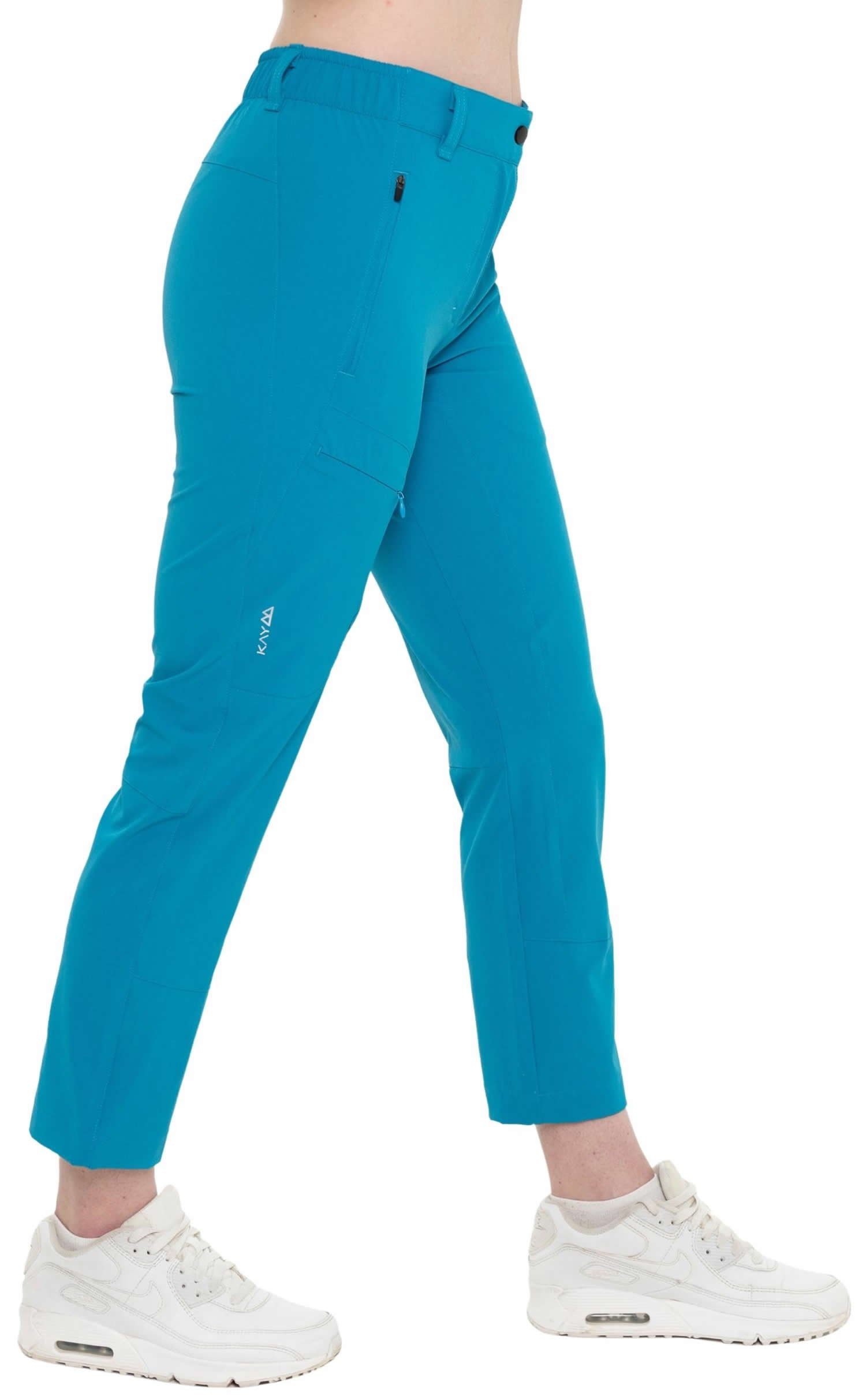 Kaymountain Trekkinghose Damen Trekking Wander Outdoor Hose 7/8 Sierra Light Laguna 36