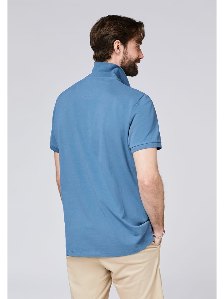 Polo Sylt Poloshirt in Blau günstig kaufen