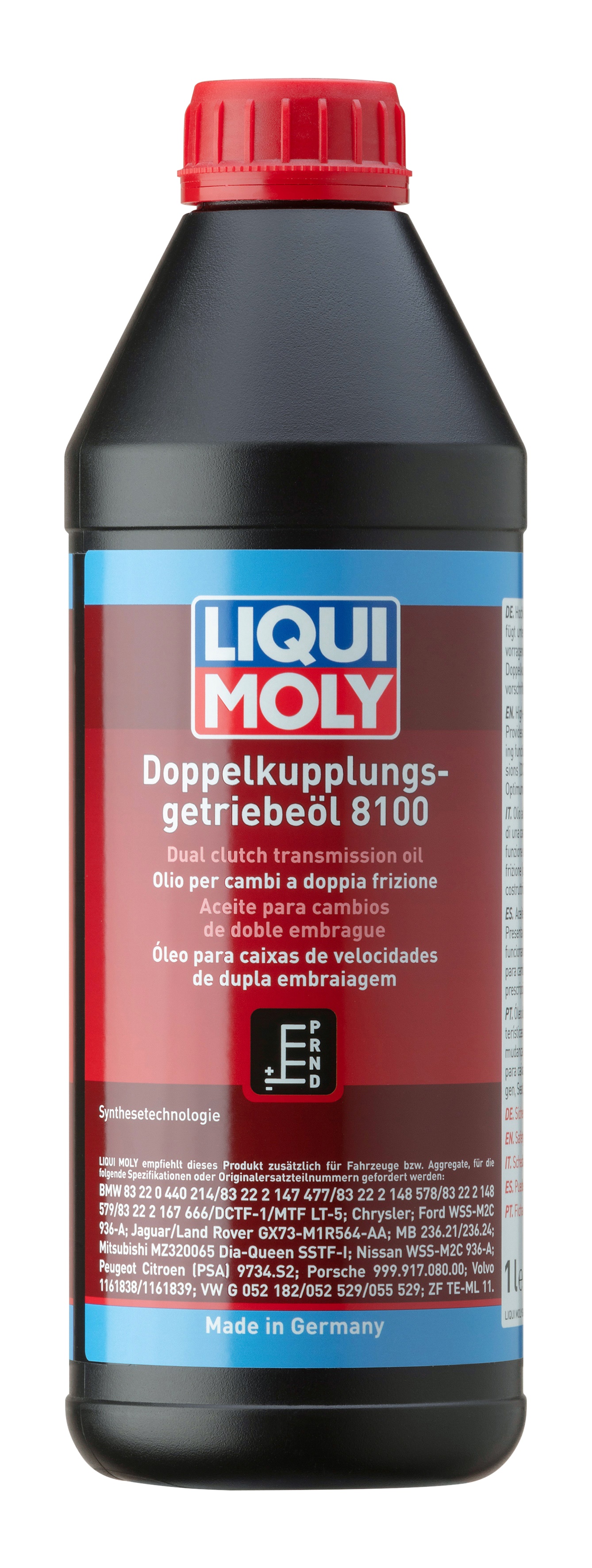 Liqui Moly Doppelkupplungsgetriebeöl 8100 für Automatik-/Direktschaltgetriebe, 1 Liter - ATU