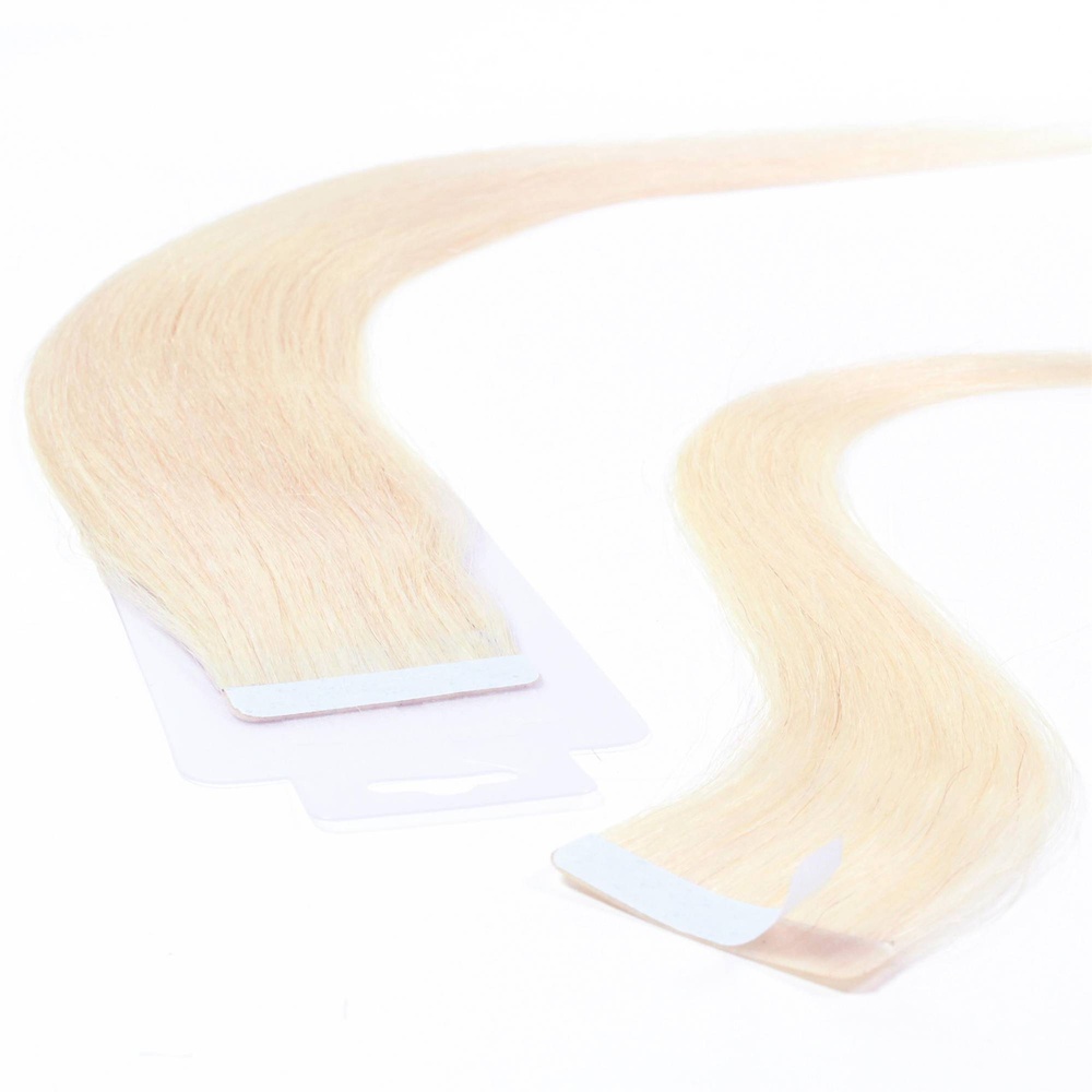 hair2heart Extensions adhésives cheveux naturels #60 Blond clair extensions