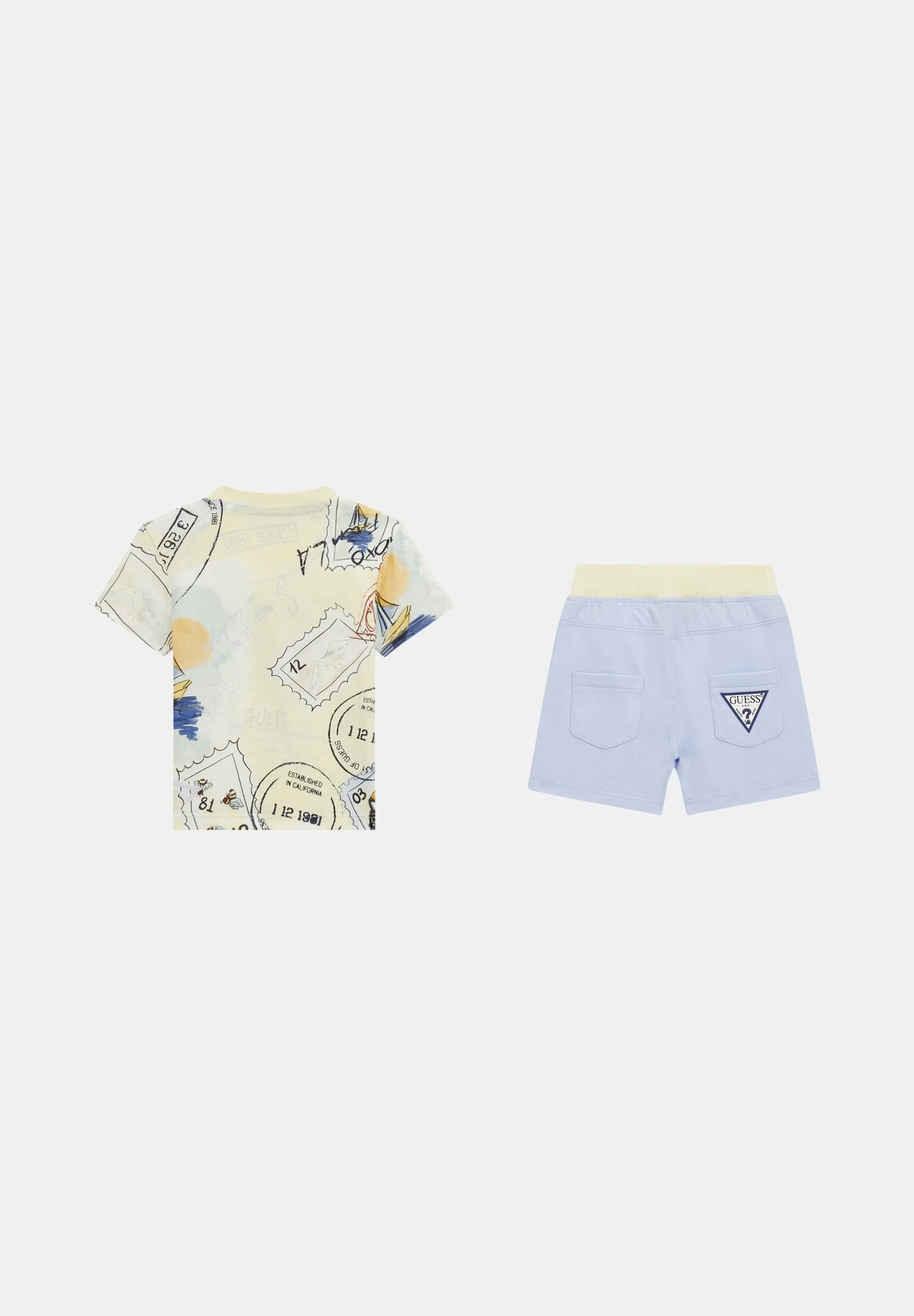 Guess SET LOGO-DREIECK - Pantalones cortos