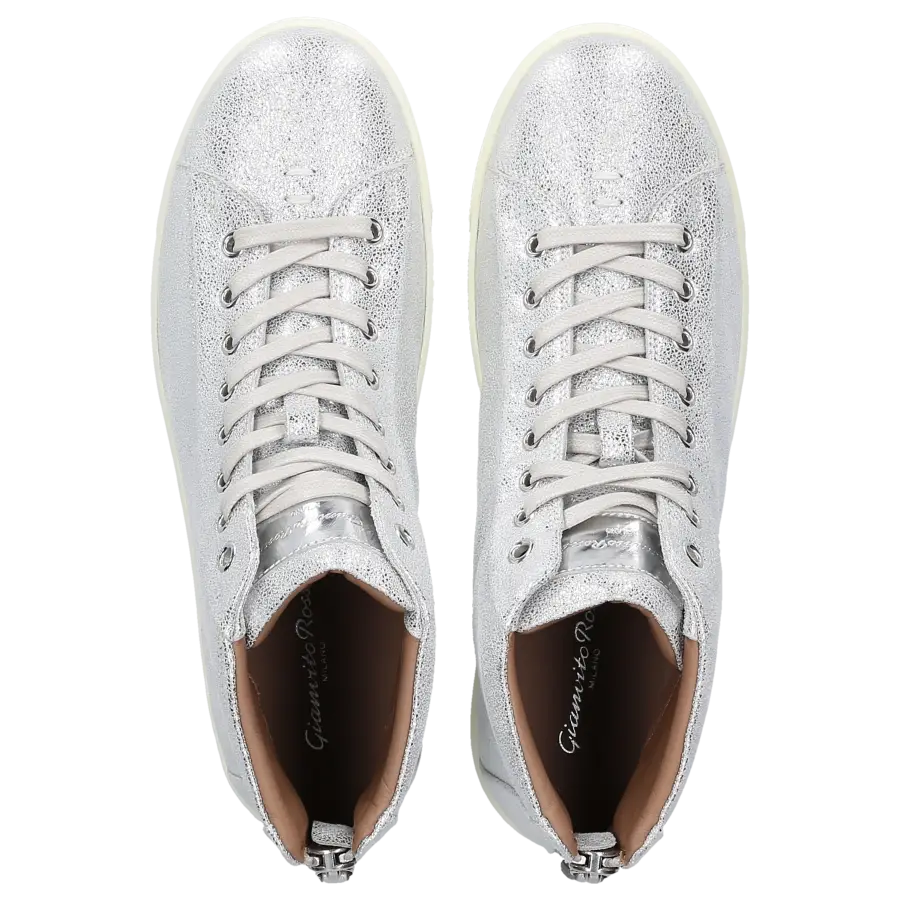 Gianvito Rossi - Sneaker high S28230 Kalbsleder - grau