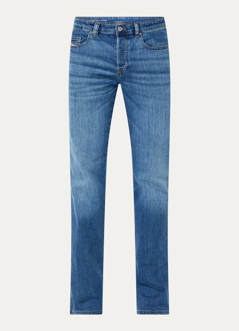 Diesel 1998 D-Buck bootcut-jeans i medium vask