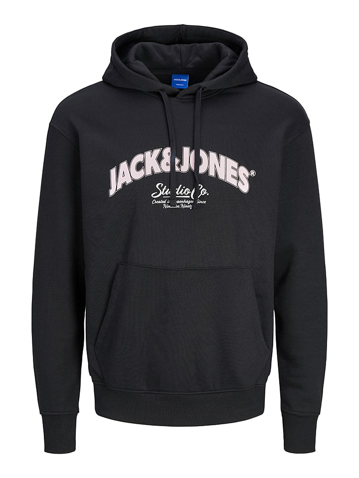 Jack & Jones Hoodie in Schwarz günstig kaufen