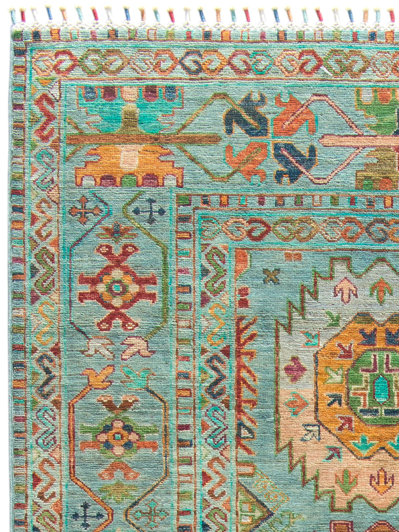 Kazak Ghazni ca. 208 x 300 cm, Unikat / Einzelstück