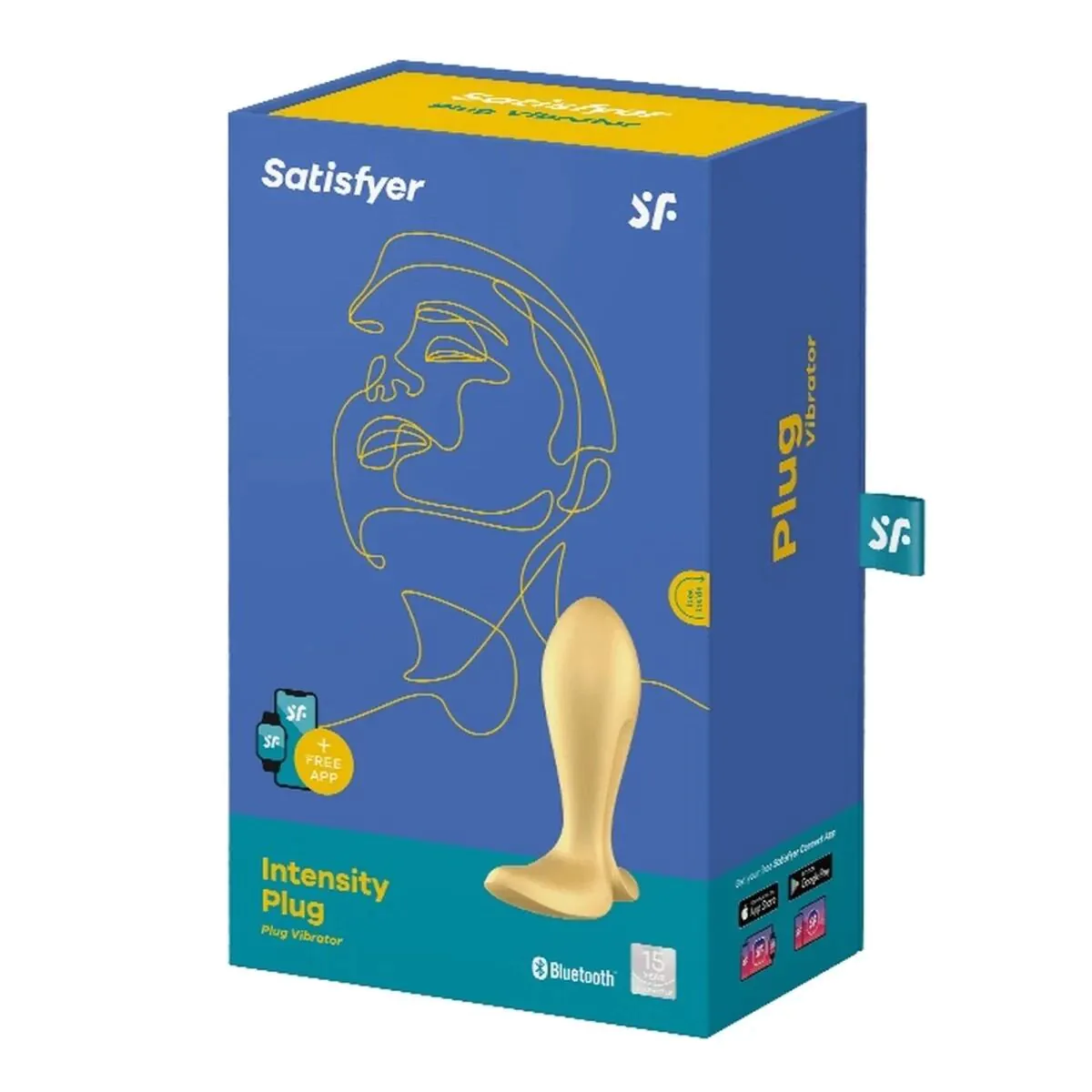 Satisfyer Intensity Plug Gold Massager