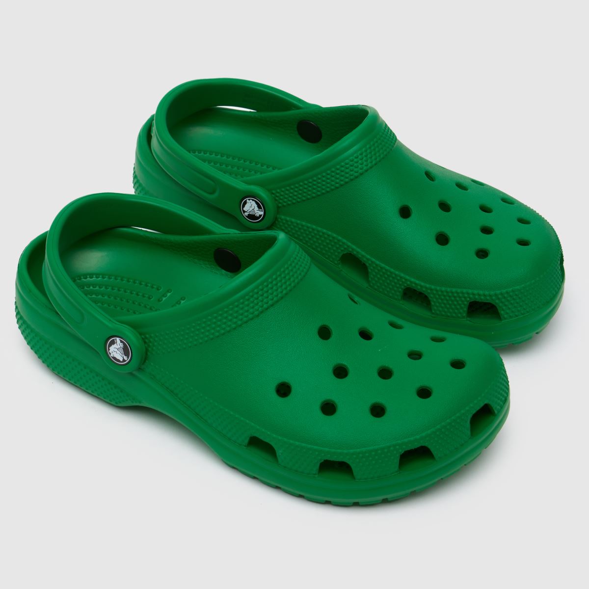 Crocs klasszikus klumpa szandál sötétzöld színben