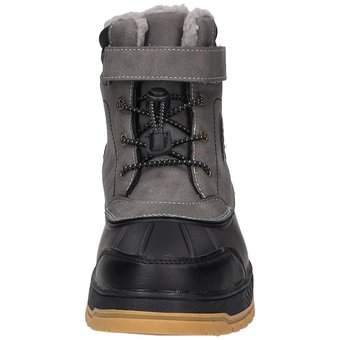 Run Lifewear Klett Boots in grau