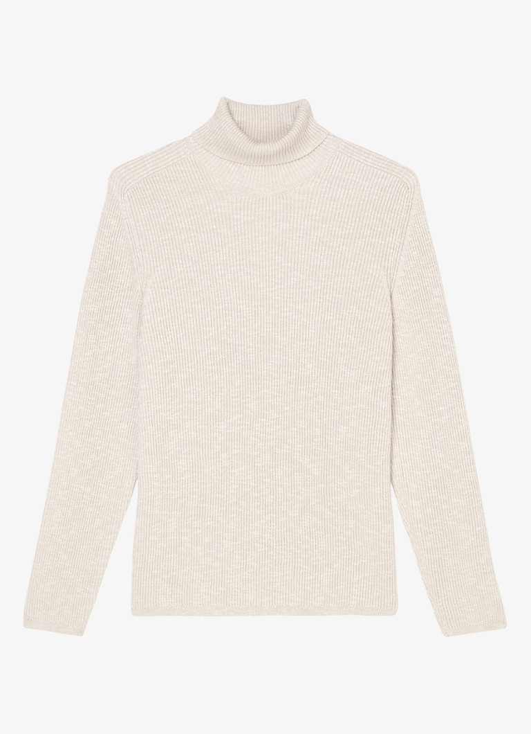 Marc O'Polo Textured ribbed turtleneck