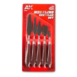 Modeling Spatulas Set (5)