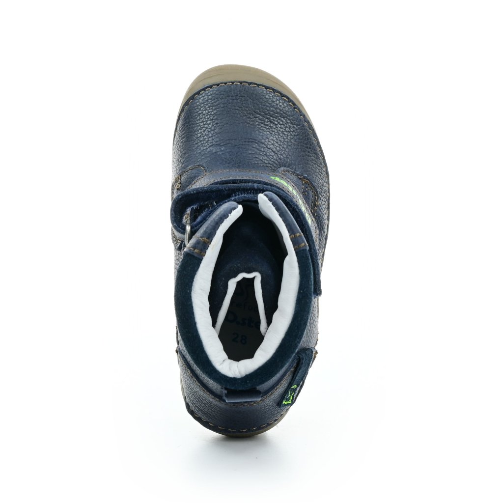 D.D.Step A063-363 blaue Barfuß-Stiefeletten