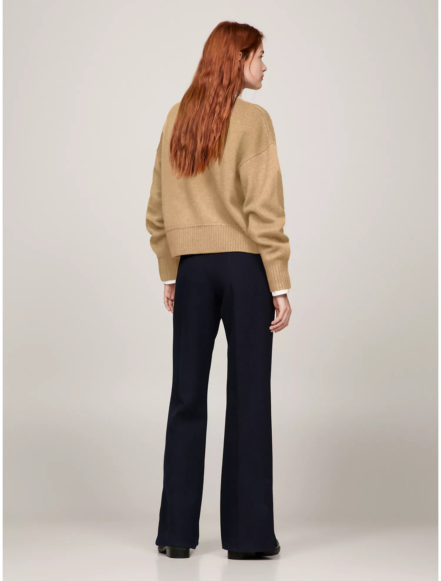 Wool Crest Letterman Cardigan