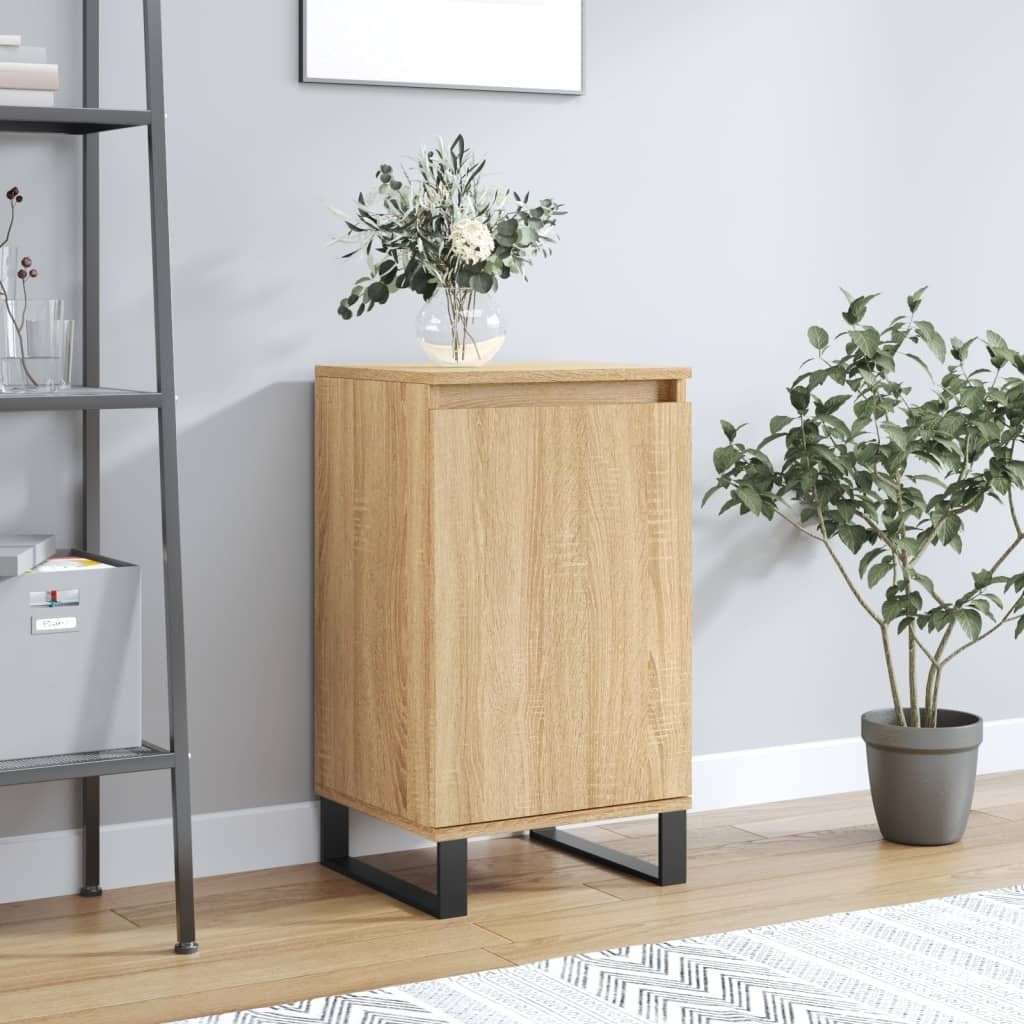 vidaXL Sideboard Sideboard Sonoma-Eiche 40x35x70 cm Holzwerkstoff (1 St)
