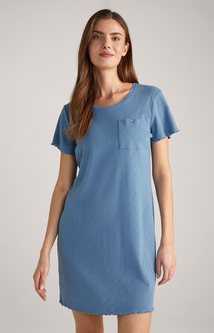 Loungewear Longshirt in Ocean Blue