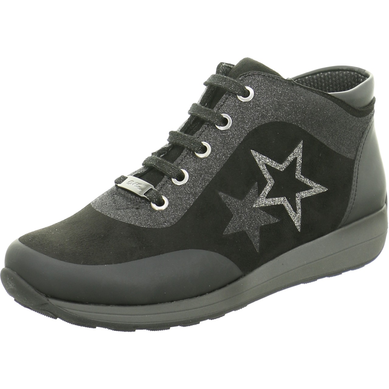 ARA Schnür-Stiefeletten schwarz Osaka-St-High