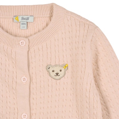 Strickjacke, rosa für Mädchen