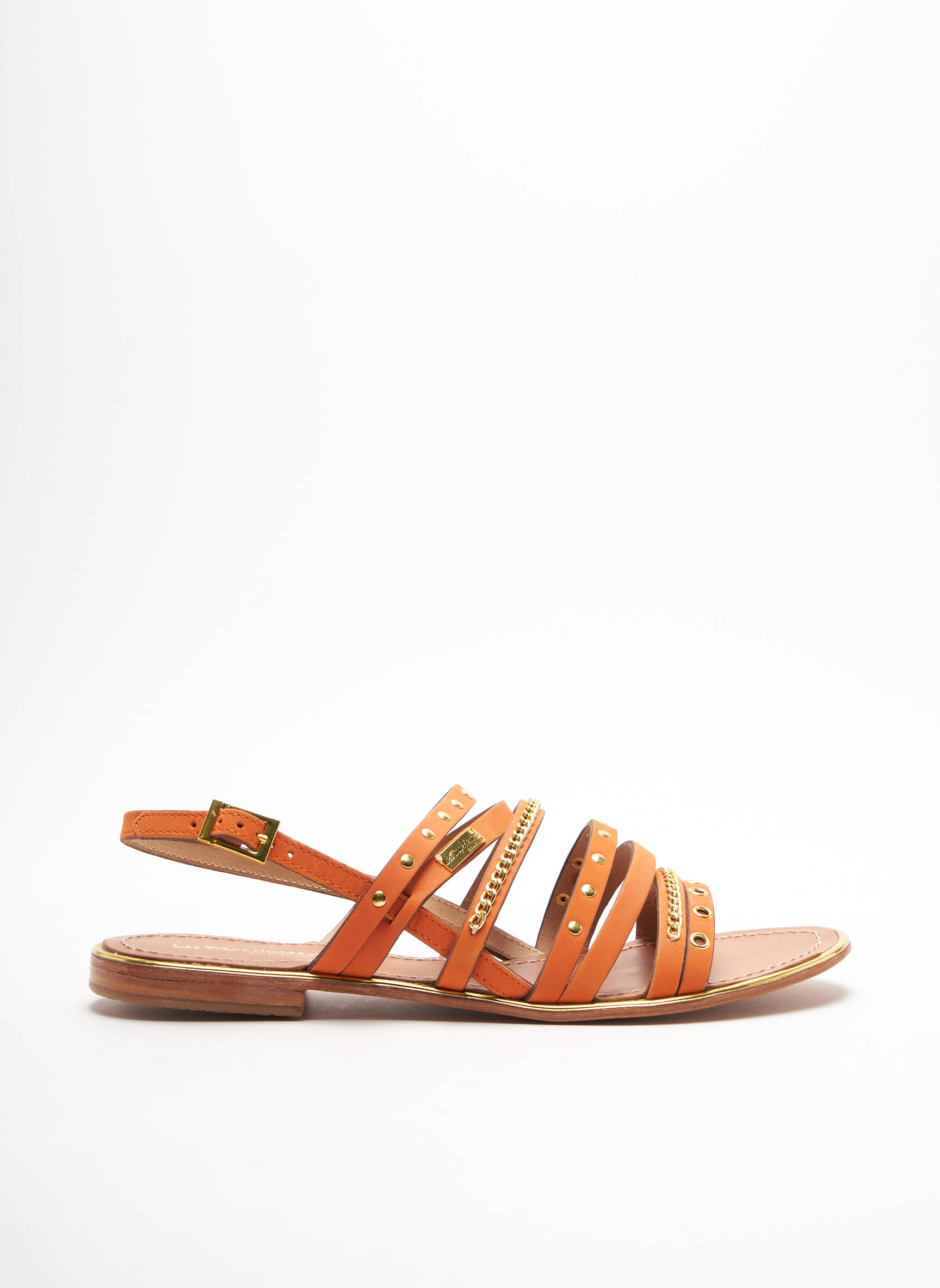 Les Tropeziennes Par M Belarbi Sandales Nu Pieds Femme couleur orange
