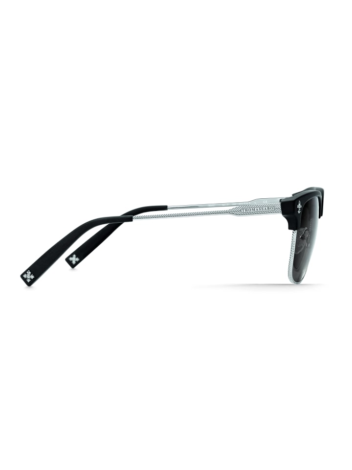 Thomas Sabo Sonnenbrille in silber, schwarz günstig kaufen