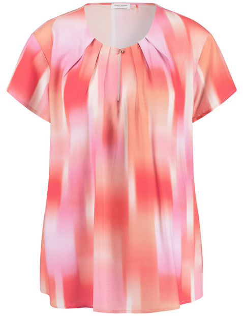 Fließende Bluse mit Farbverlauf