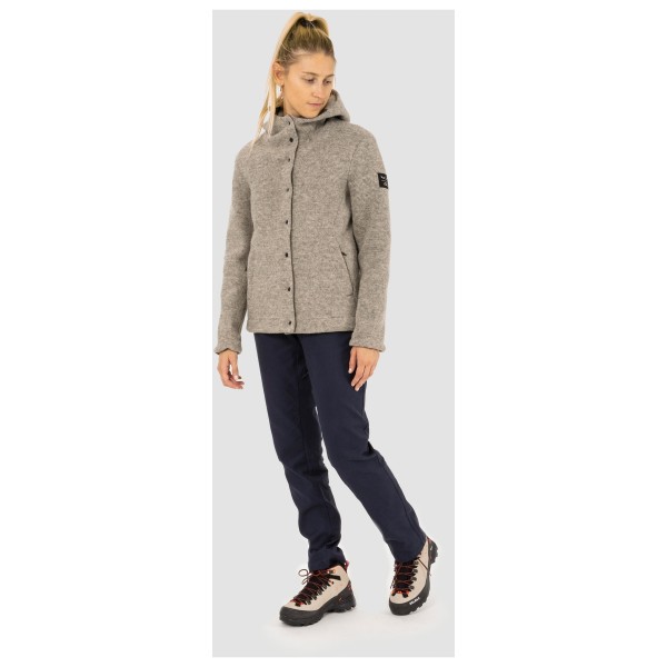 Salewa - Women's Sarner Undyed Wool Hooded Jacket - Wolljacke