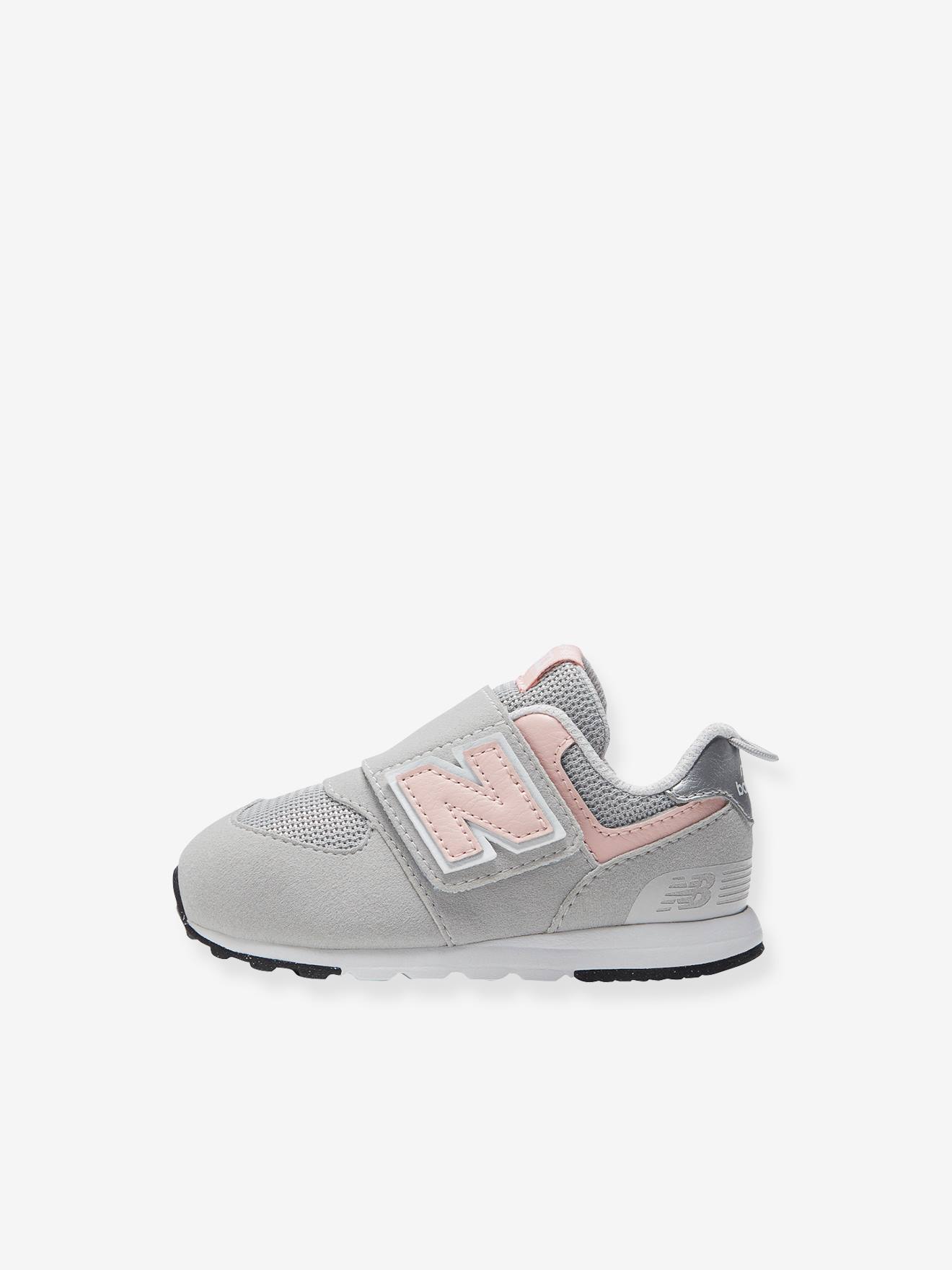 New Balance Baby Klett-Sneakers NW574PK NEW BALANCE - mausgrau
