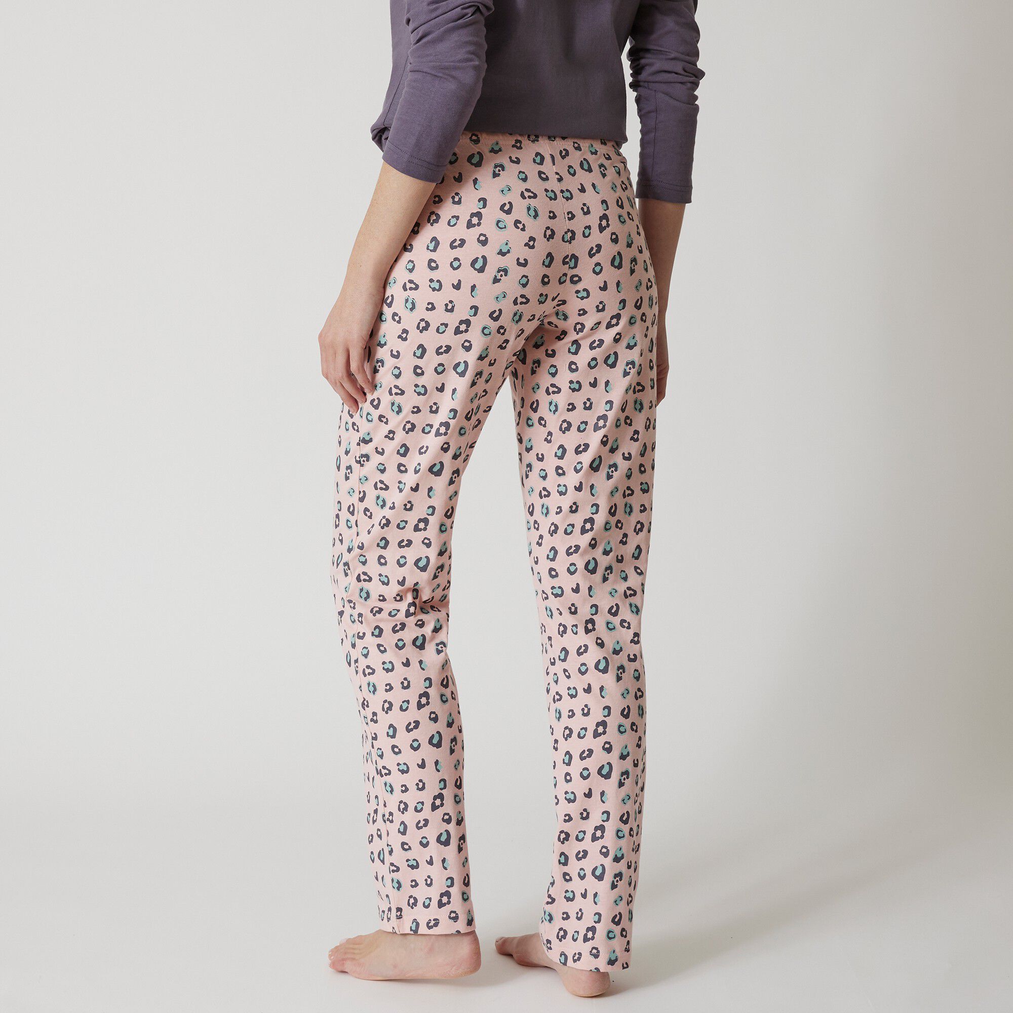 Pantalon pyjama coton imprimé 
