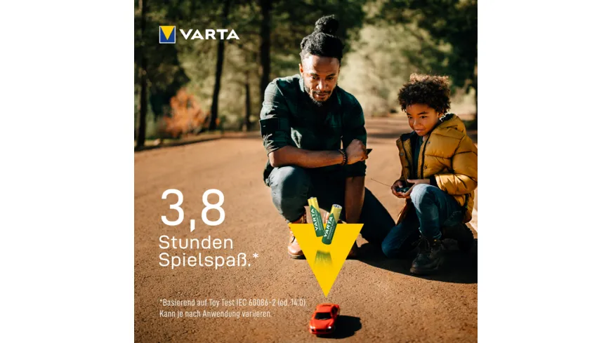 VARTA Wiederaufladbare Batterien Accu Power AAA 56703