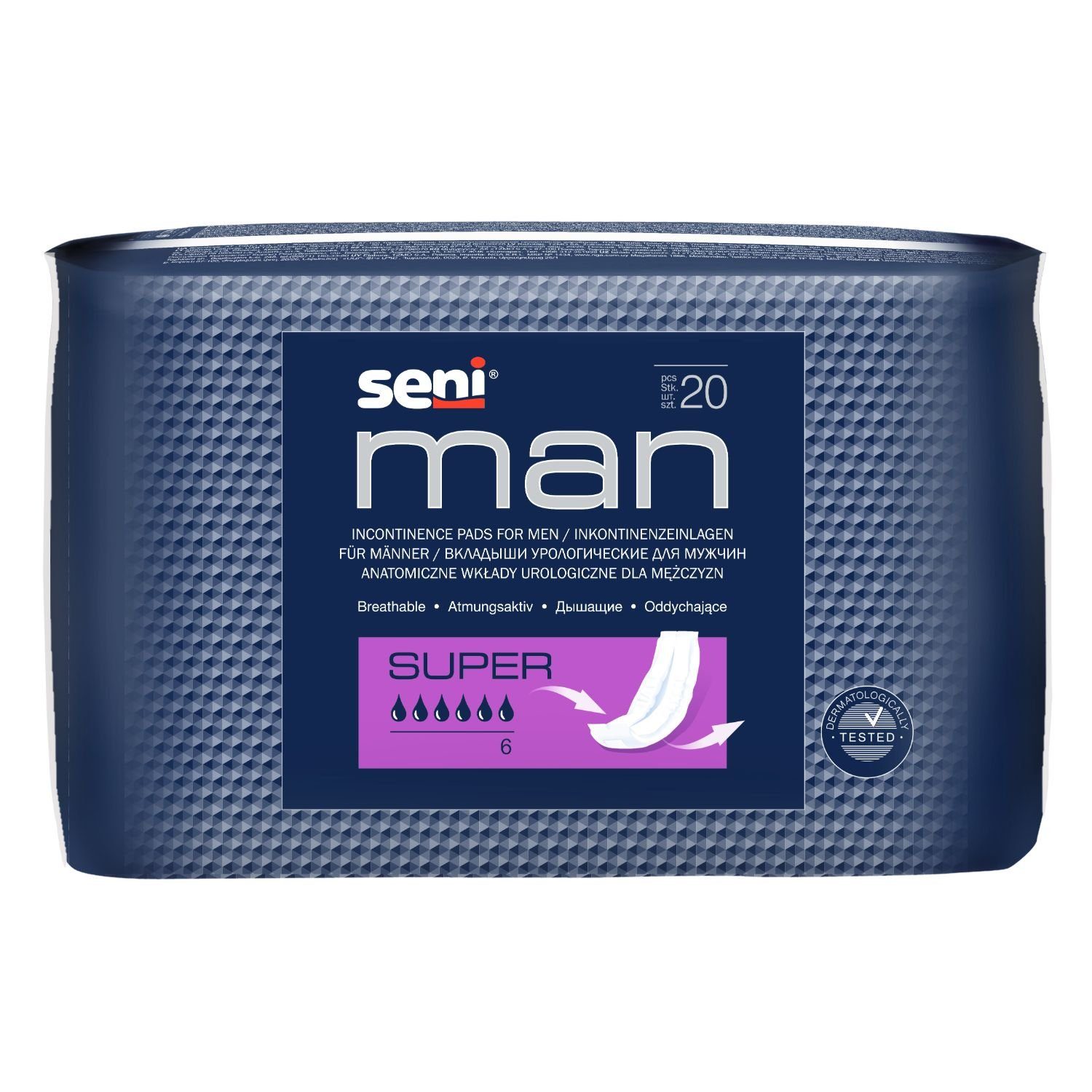 TZMO Deutschland GmbH Inkontinenzboxer Seni Man (15-St)