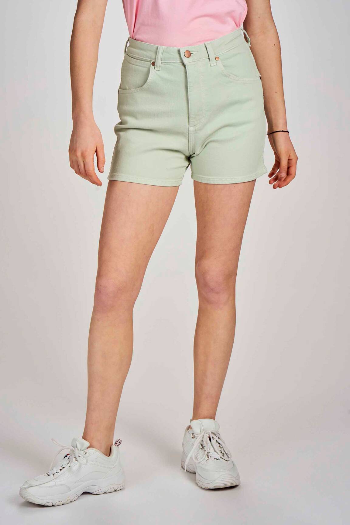 Wrangler Shorts 1 Femme couleur vert