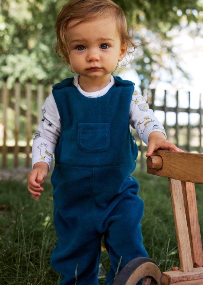 Baby Fleece-Latzhose