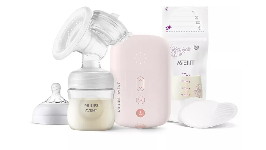 PHILIPS Avent Elektrische Einzelmilchpumpe Natural Motion SCF395/31