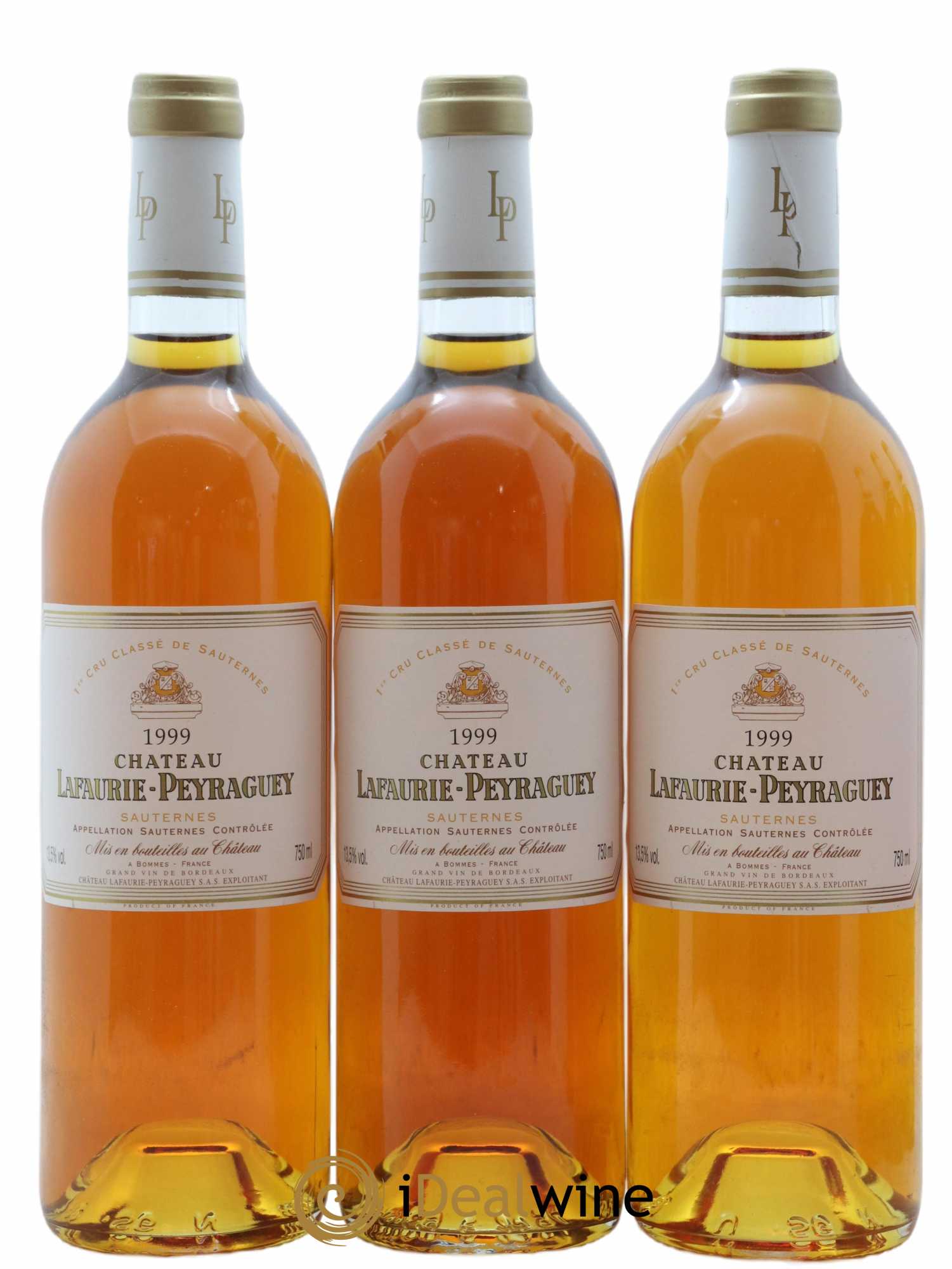 Château Lafaurie Peyraguey 1er Grand Cru Classé  1999 - Lot de 12 Bouteilles