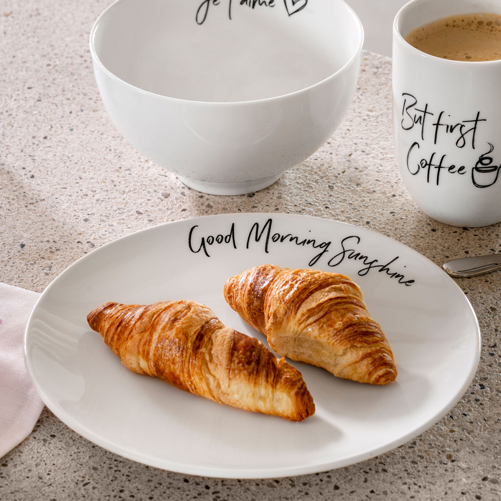 Villeroy & Boch Assiette dessert Good Morning Sunshine Statement Assiette