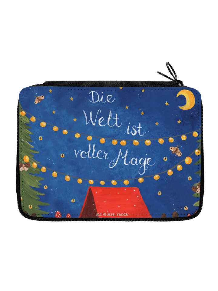Mr. & Mrs. Panda Federmappe Die Welt ist voller Magie mit Spruch in Bunt günstig kaufen onesize