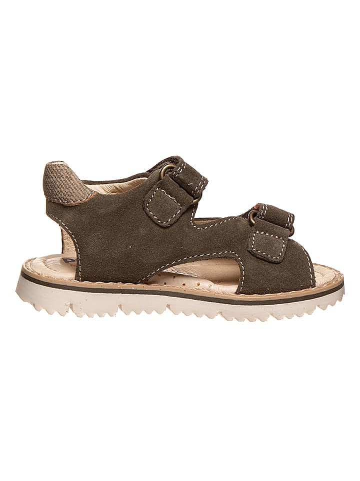 Primigi Leder-Sandalen in Khaki günstig kaufen 28