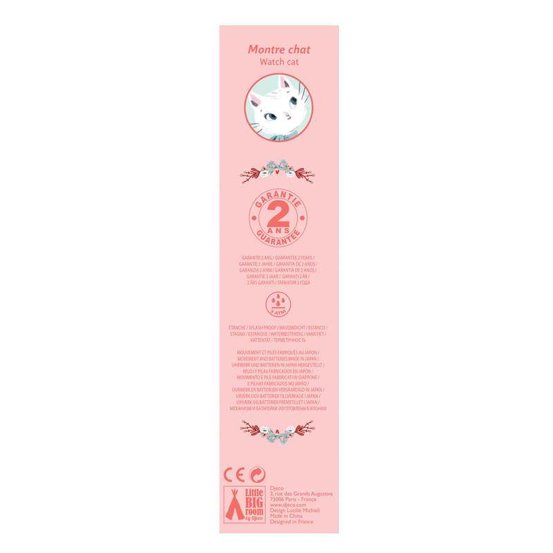 Montre chat Djeco