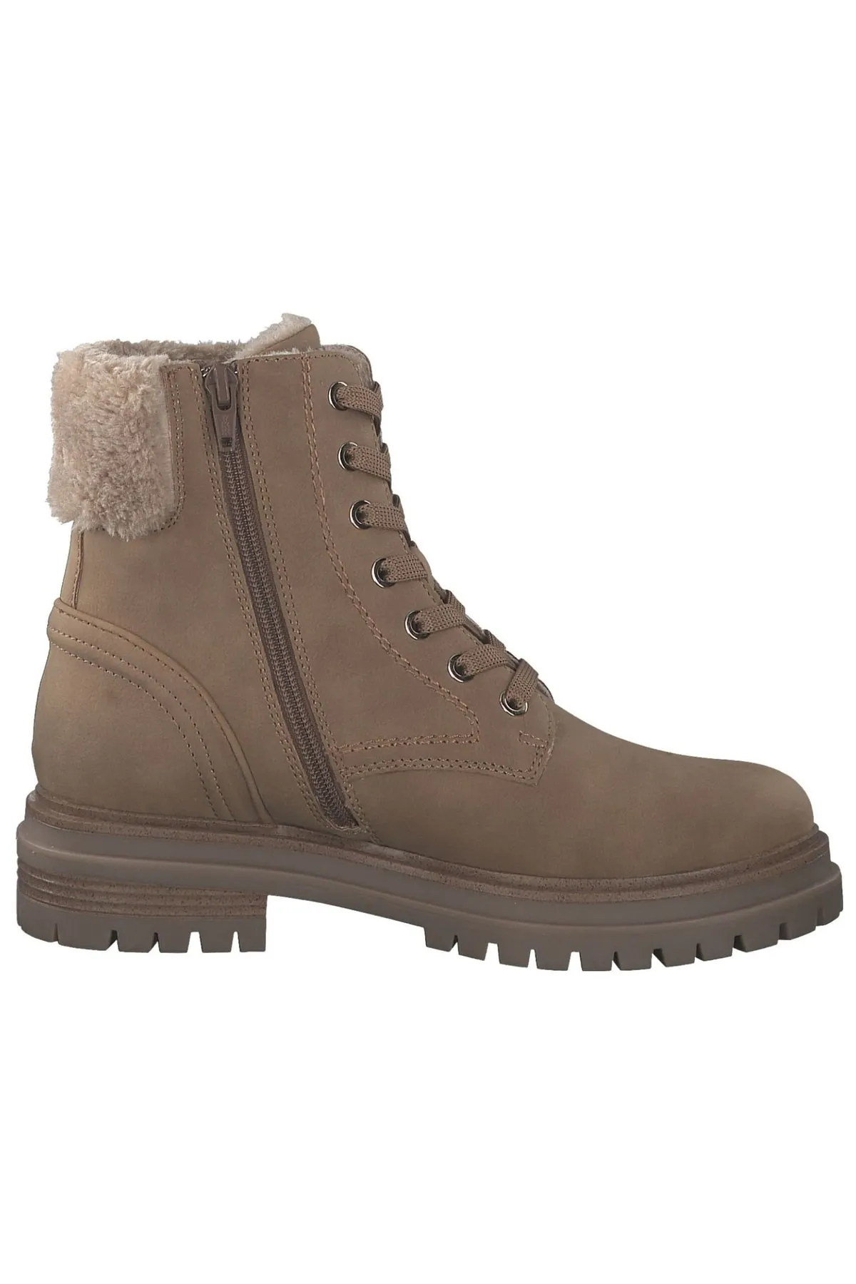s.Oliver  Stiefelette - Braun - Blockabsatz