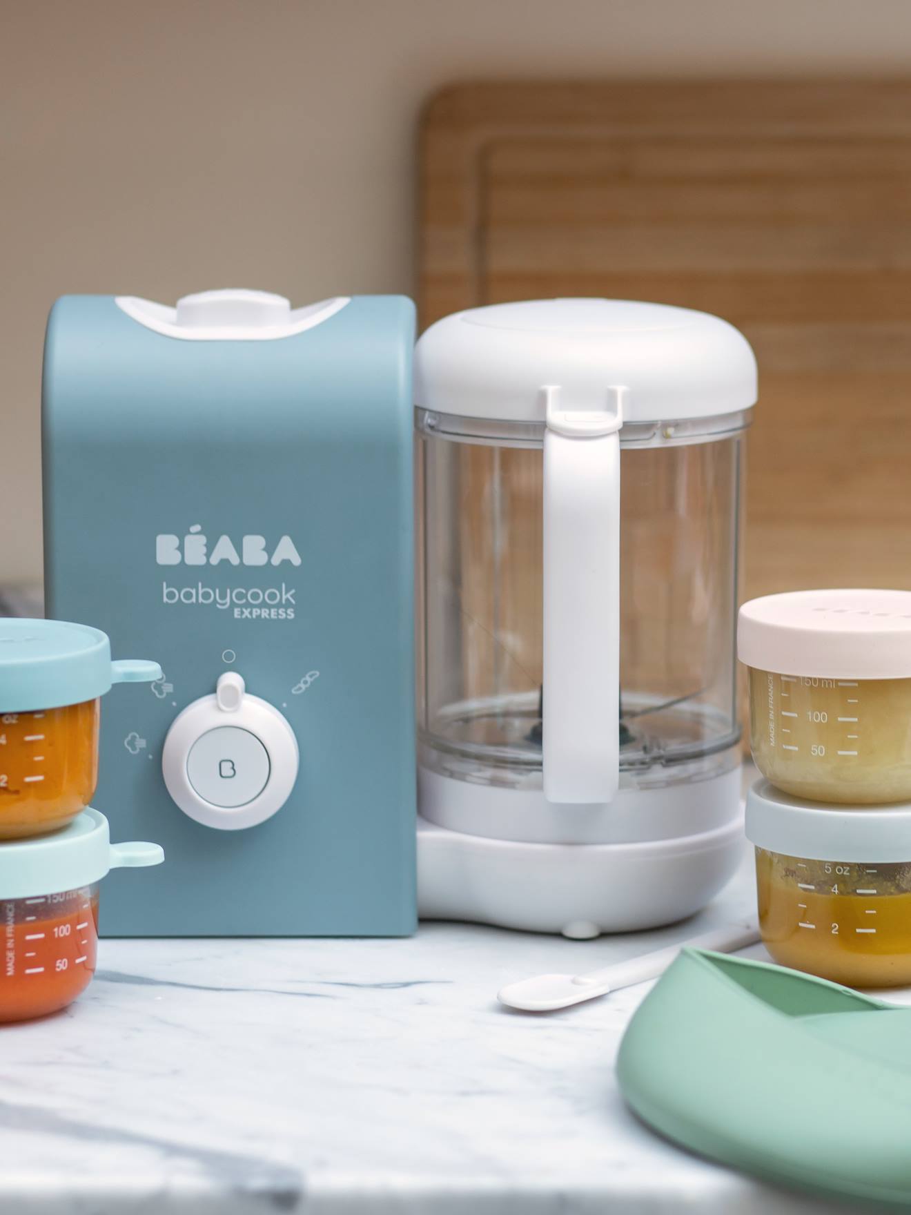 Beaba 4-in-1-Dampfgarer BABYCOOK EXPRESS BEABA - grau
