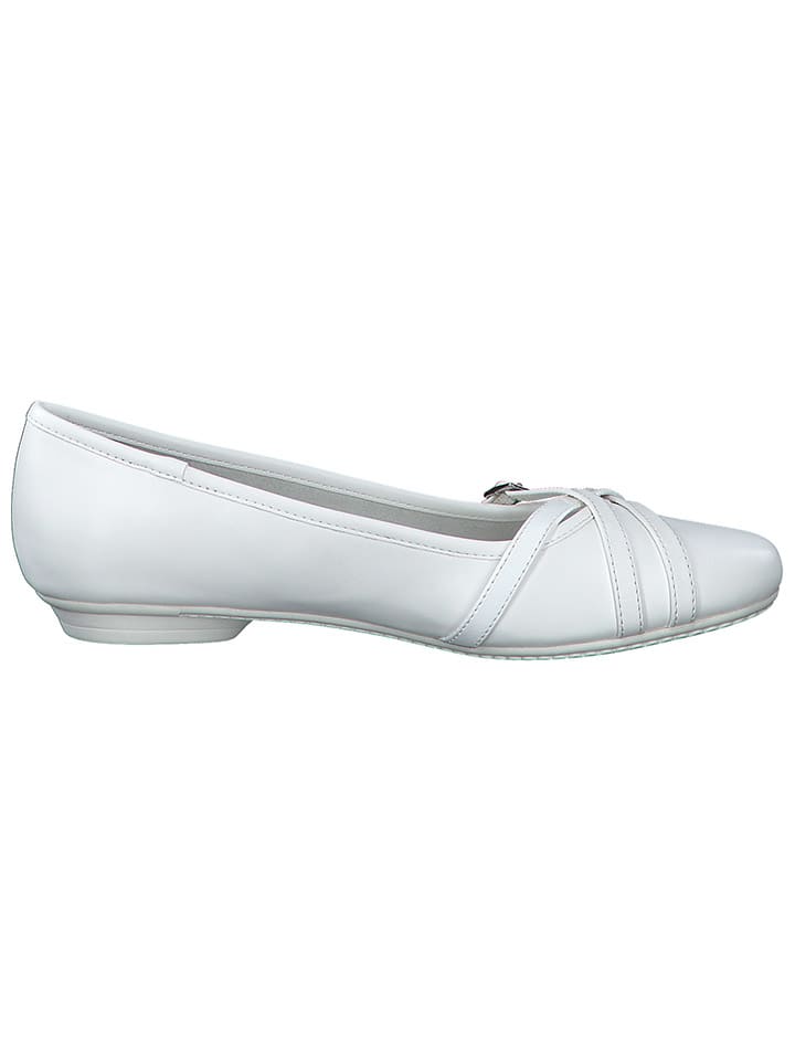 s.Oliver Ballerinas in Weiß günstig kaufen