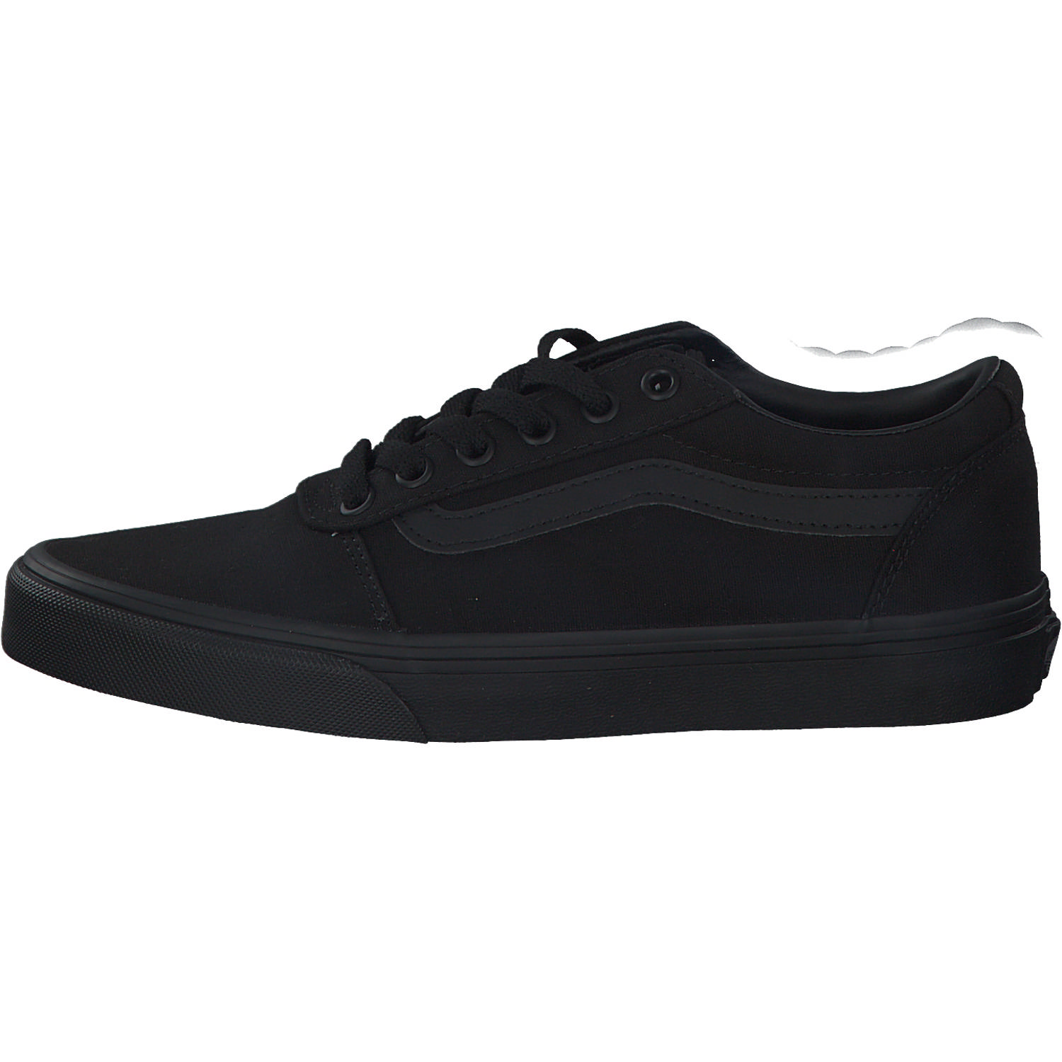 Vans Ward VN0A3IUN, Sneakers Low, Damen, Schwarz (Black/Black)