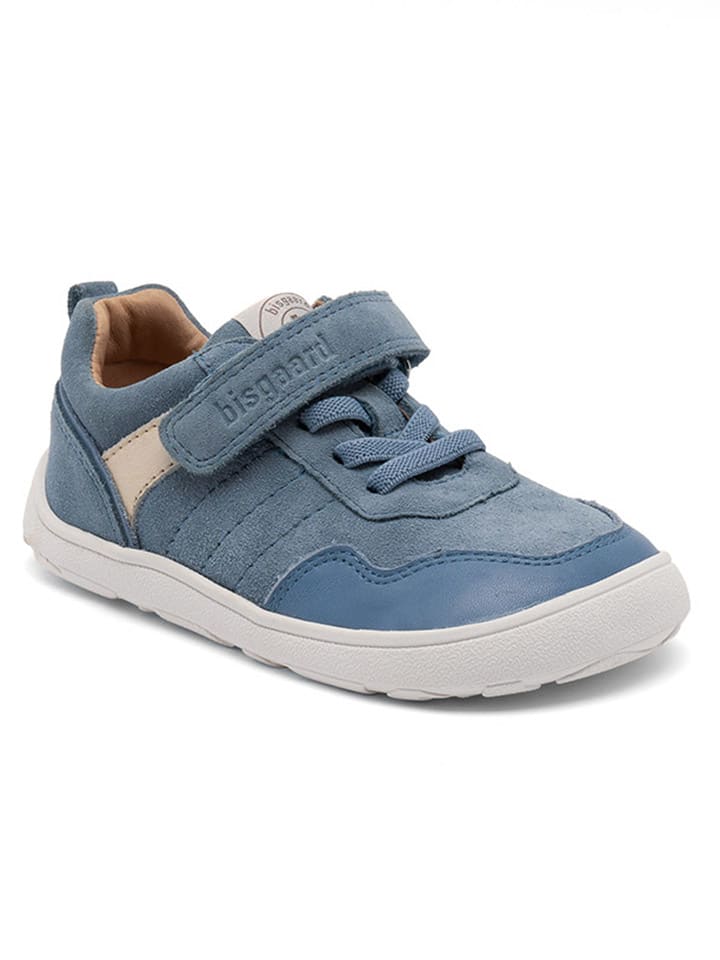 bisgaard Leder-Sneakers in Blau günstig kaufen