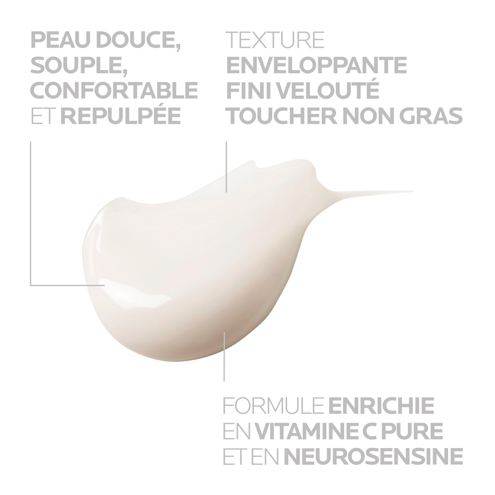 La Roche-Posay Pure Vitamin C Crème anti-âge anti-rides éclat peaux sèches à très sèches