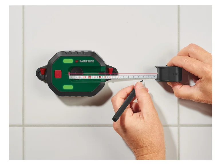 Nível de bolha PARKSIDE® com ruban PLLM 10 A1