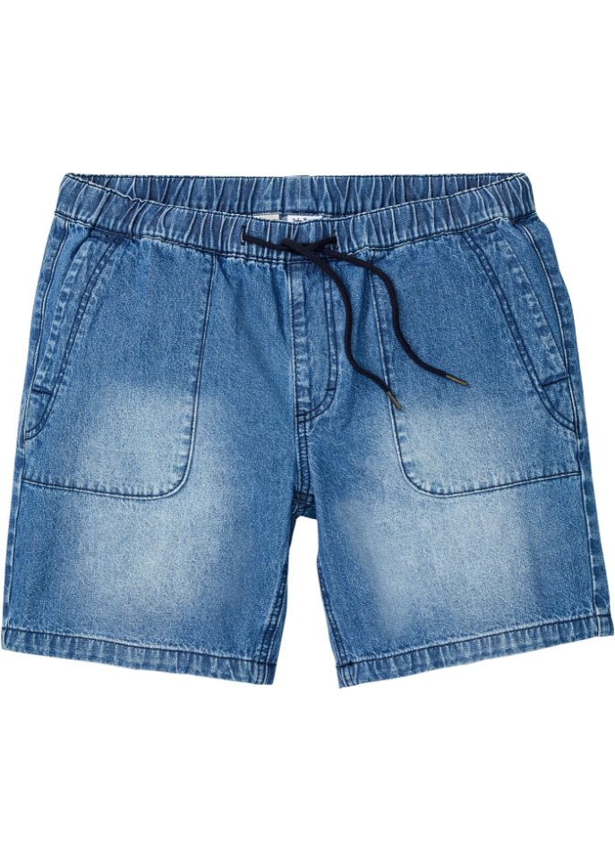 Schlupf-Jeans-Shorts, Loose Fit