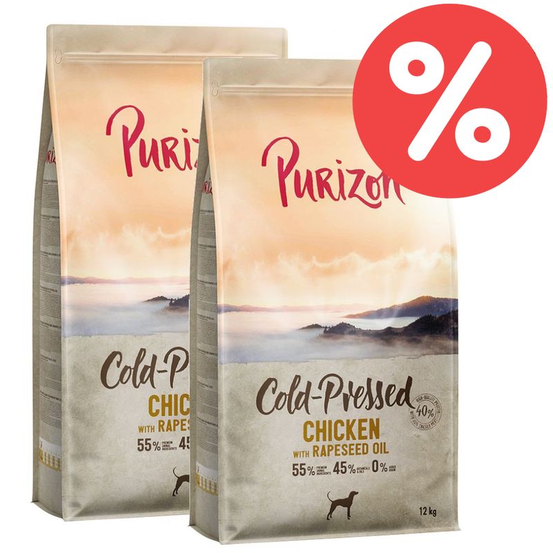 Sparpaket Purizon Coldpressed 2 x 12 kg zu TOP-Preisen | bitiba %