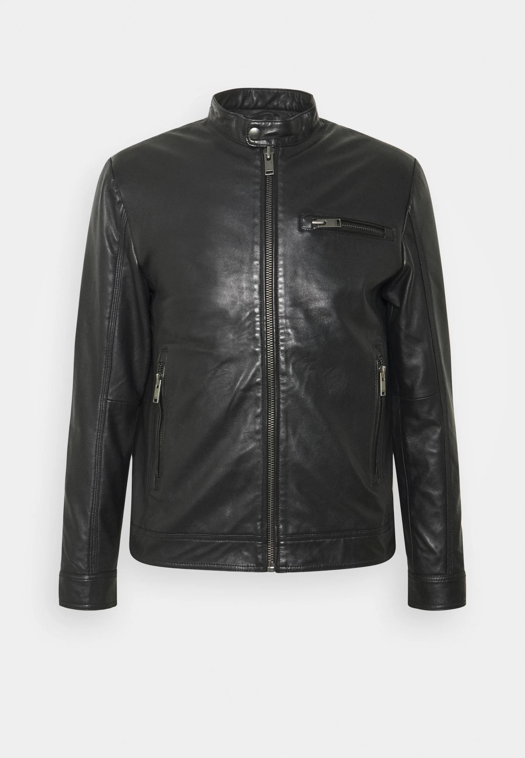 Chaqueta de cuero Selected Homme SLHICONIC CLASSIC